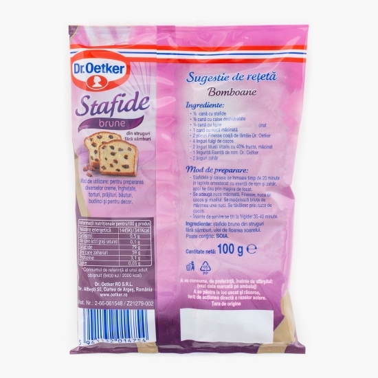 Stafide brune 100g