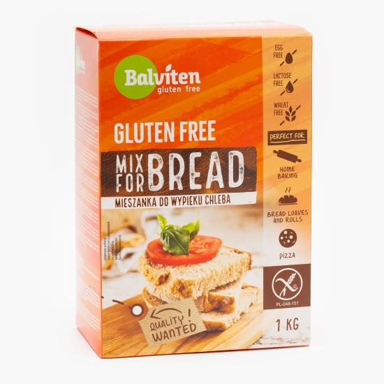 Mix de făină pentru pâine, fără gluten 1kg