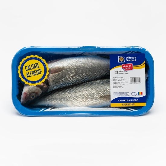 Lup de mare (biban de mare) eviscerat 600g