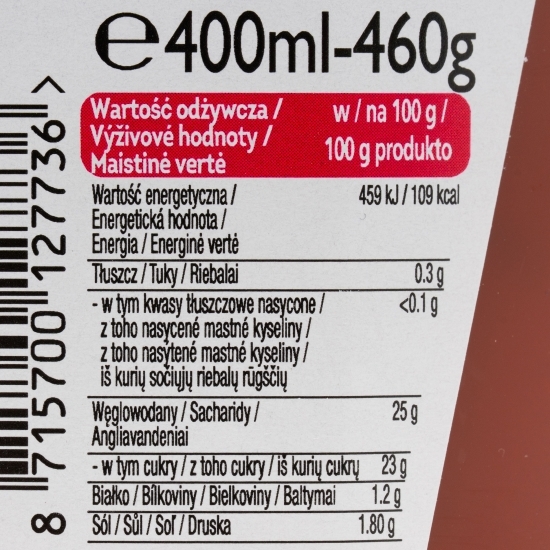 Ketchup cu bacon afumat 400ml