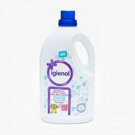 Dezinfectant pentru haine albe și colorate Pure Care 1.5l