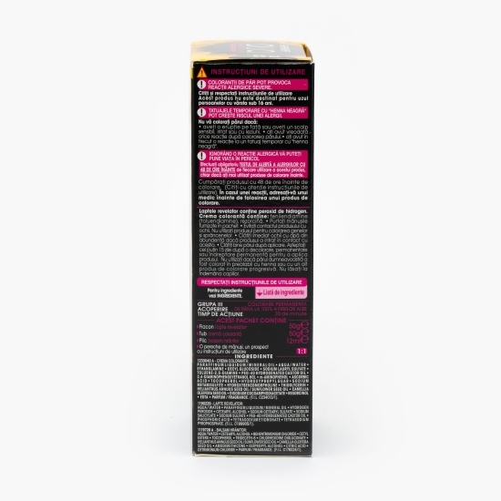 Vopsea de păr permanentă fără amoniac 3.0 Șaten închis 112ml