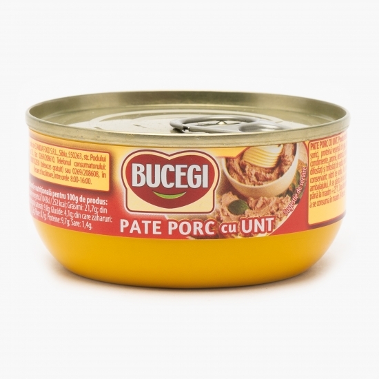 Pate porc cu unt 120g