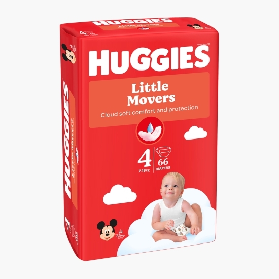 Scutece Ultra Comfort Mega unisex mărimea 4, 8-14 kg, 66 buc