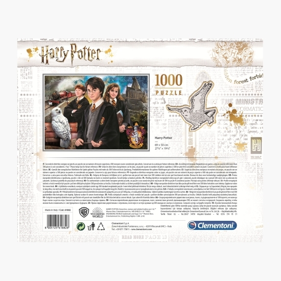 Puzzle servietă Harry Potter 1000 piese 10+ ani