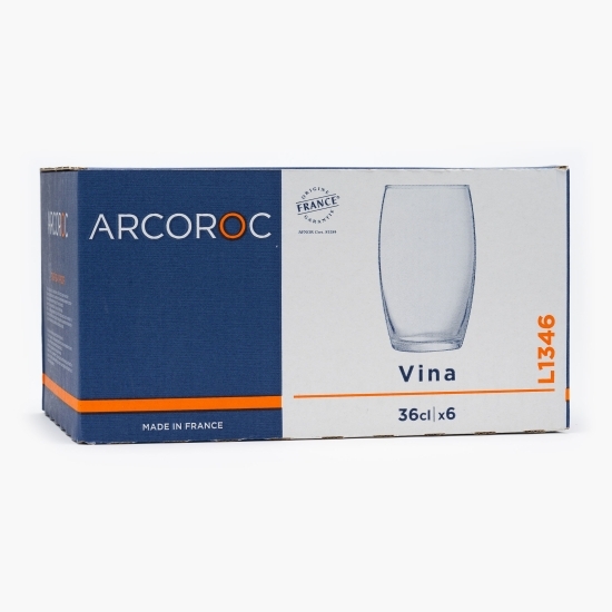 Set pahare Vina, 6 buc x 360ml