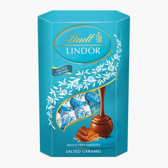 Bomboane de ciocolată cu caramel sărat 200g