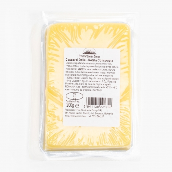 Cașcaval Dalia 45% grăsime 200g