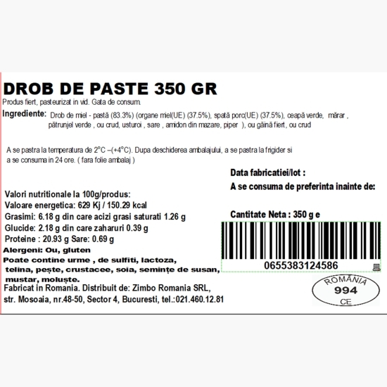 Drob de Paște 350g