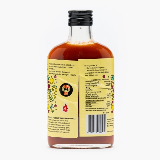 Sos iute Habanero cu zmeură 200ml