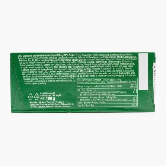 Ciocolată cu mentă 100g
