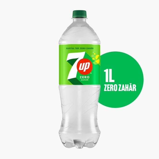 Băutură carbogazoasă de lămâie și lime, zero zahăr 1l