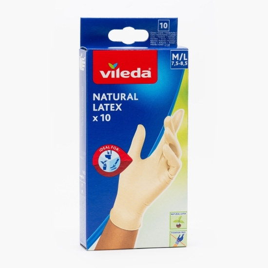 Mănuși latex de unică folosință 10 buc M-L