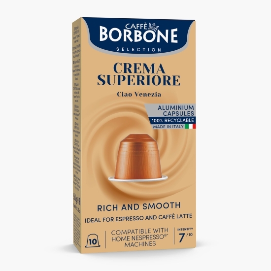 Crema Superiore Veneția, Nespresso, 10 băuturi, capsule cafea