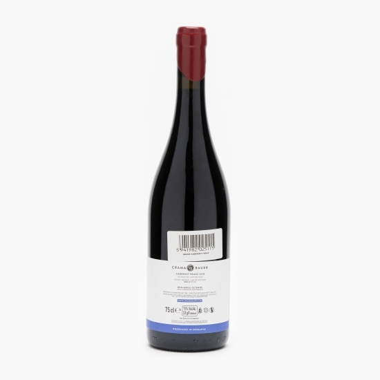Vin roșu sec Cabernet Franc 2018 0.75l