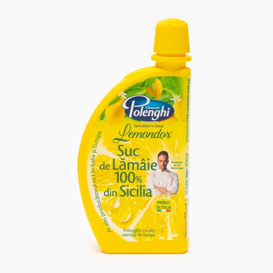 Suc de lămâie 100% din Sicilia 125ml