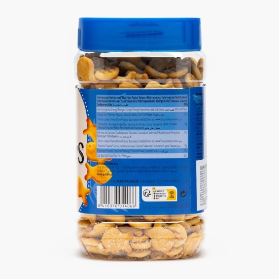 Biscuiți sărați mini crackers în formă de pești 350g