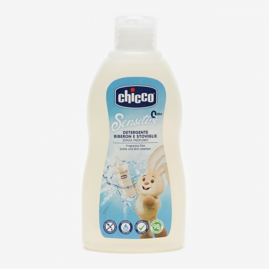 Detergent pentru biberoane și vesela bebelușului Sensitive 300ml