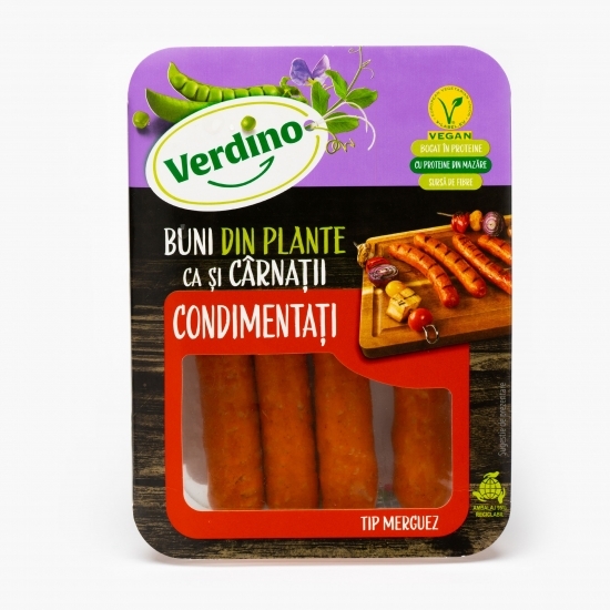 Cârnați vegetali tip Merguez 200g