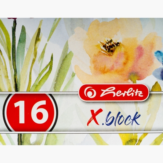 Bloc desen Herlitz X.Block, A4, 16 file, 120 gr/mp