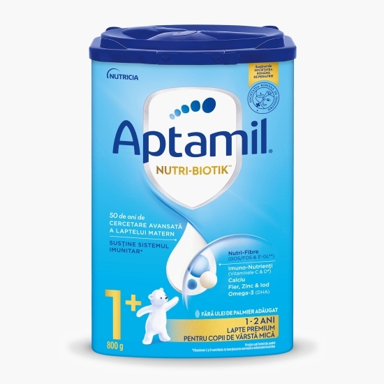 Pachet 3 x Lapte praf NUTRI-BIOTIK 1+, 1-2 ani, Nutricia, 800g