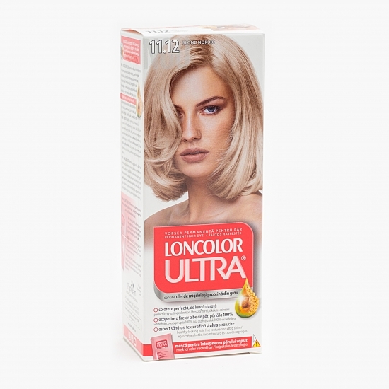 Vopsea permanentă pentru păr Ultra 11.12 blond nordic 100ml