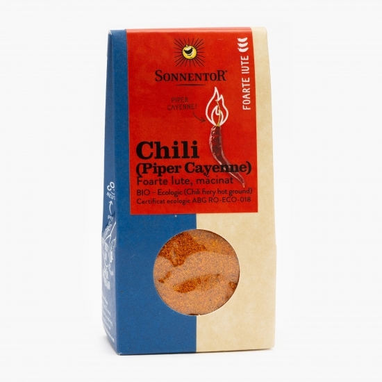 Chili Piper Cayenne foarte iute măcinat eco 40g