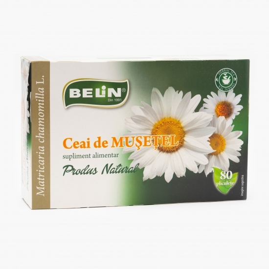 Ceai de mușețel 80 plicuri