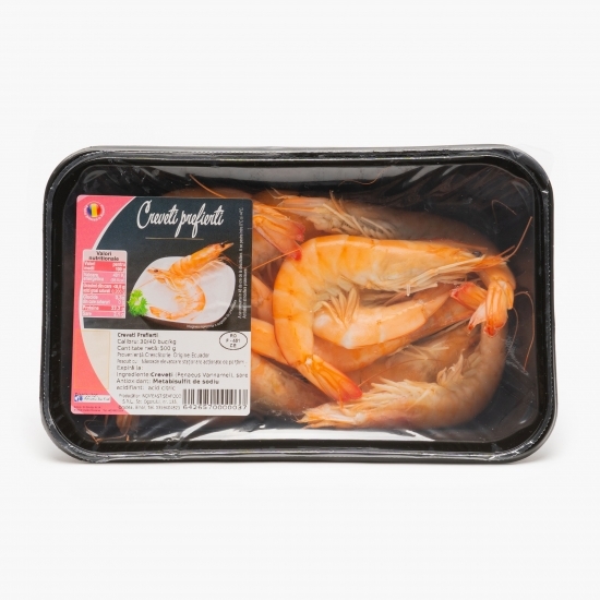 Creveți prefierți calibrul 30/40 500g