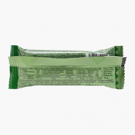 Rulouri din porumb fără gluten umplute cu cremă de alune 18g 