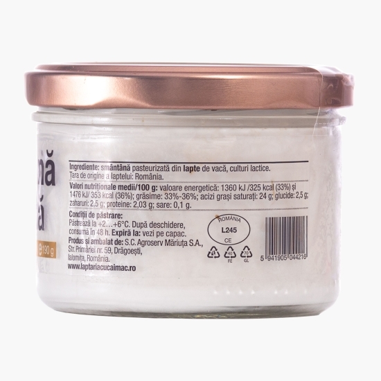 Smântână dolofană 33-36% grăsime 190g
