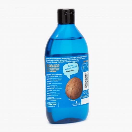 Gel de duș bio cu ulei de cocos 385ml
