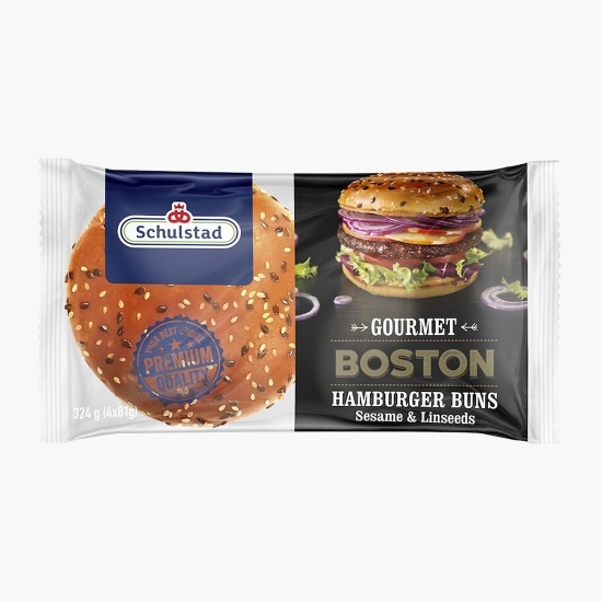 Chifle burger Gourmet Boston 4x81g