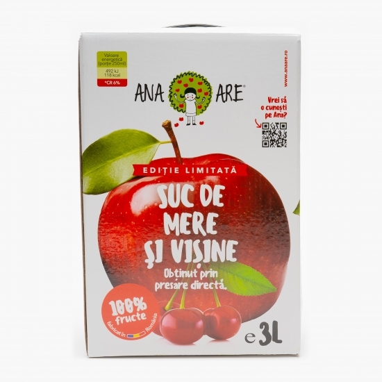 Suc de mere și vișine 3l
