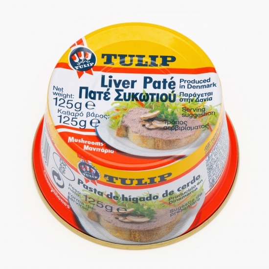 Pate de ficat cu ciuperci 125g