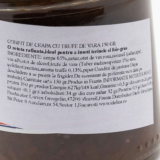 Confit de ceapă cu trufe de vară 150g