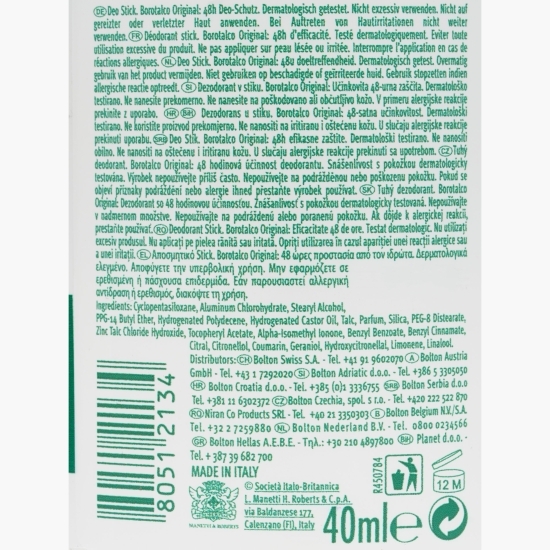 Deodorant stick Original 40ml