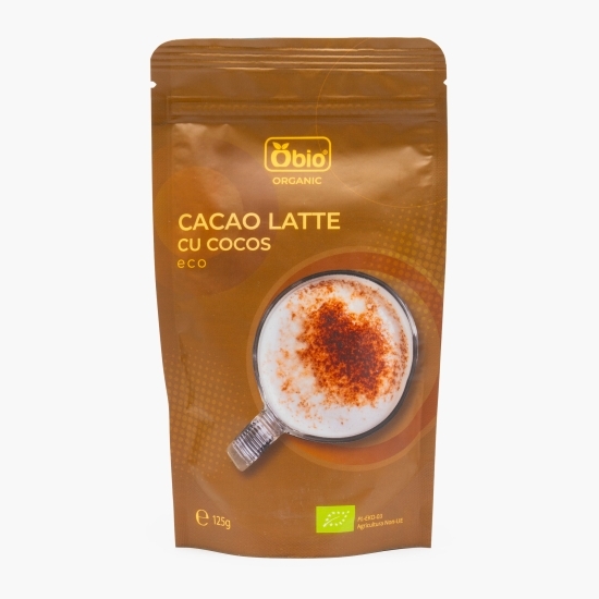 Cacao latte cu cocos, eco, 125g