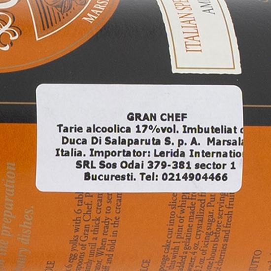 Vin roșu demisec fortificat Grillo Cataratto, 17%, 750ml