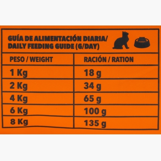 Hrană uscată pentru pisici adult, 1.5kg, somon&orez
