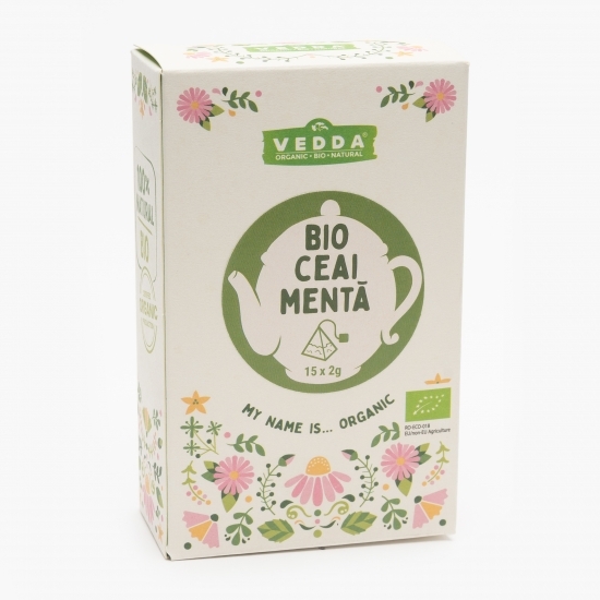 Ceai mentă eco 15x2g