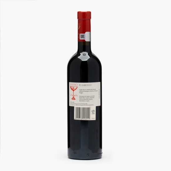 Vin roșu sec Cabernet Sauvignon & Merlot & Fetească Neagră, 14.5%, 0.75l