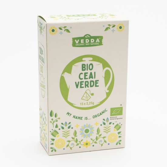 Ceai verde eco 15 plicuri