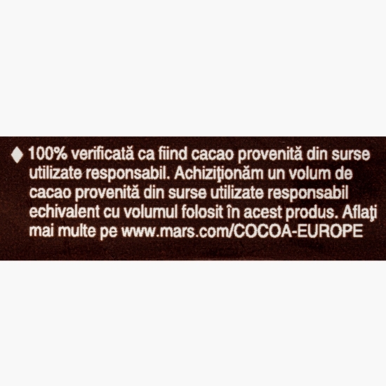 Baton de ciocolată cu lapte cu pastă de arahide și caramel cu arahide, Creamy Smooth Peanut 54.75g