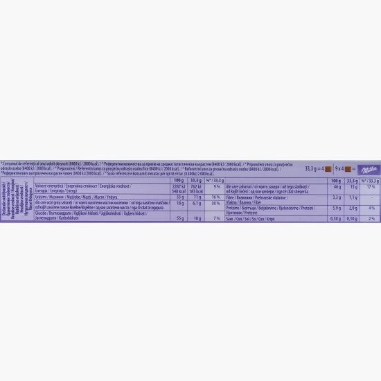 Ciocolată cu lapte și biscuiți 300g