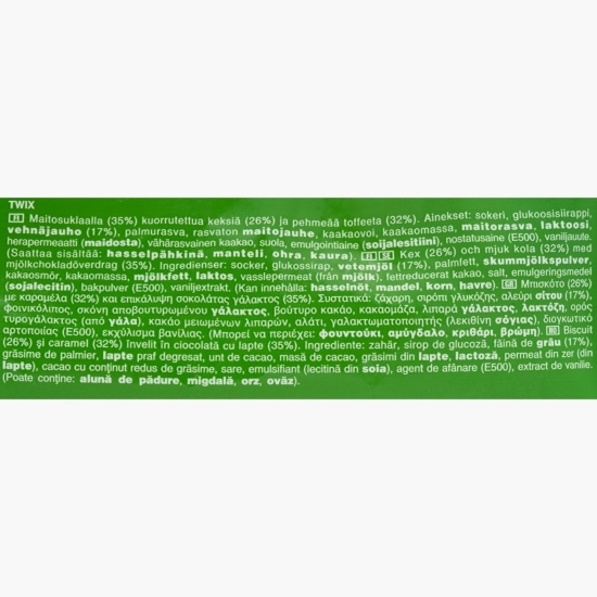 Mix de mini batoane de ciocolată cu lapte, Minis Mix 400g