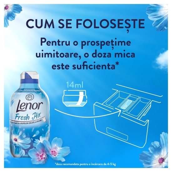 Balsam de rufe ultra concentrat Fresh Air Fresh Wind, 55 spălări, 0.77l