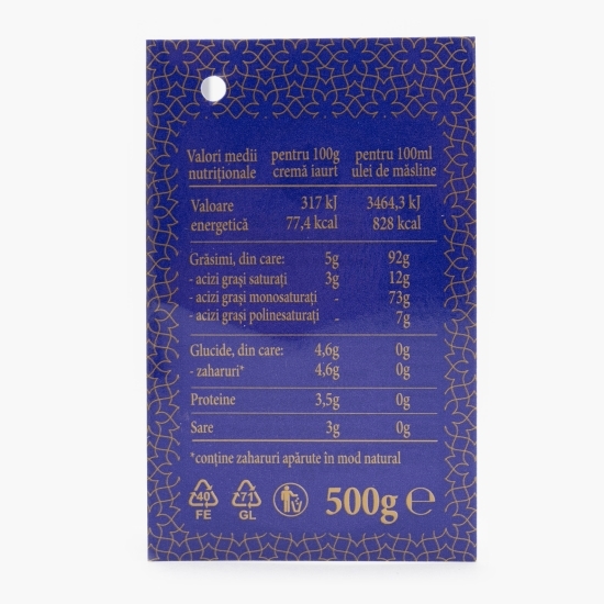 Cremă de iaurt în ulei de măsline 500g