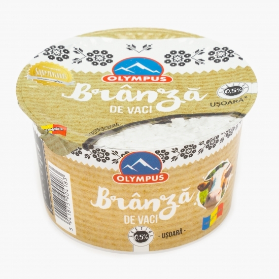 Brânză de vaci ușoară, 0.5% grăsime 200g