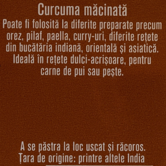 Curcumă măcinată 29g